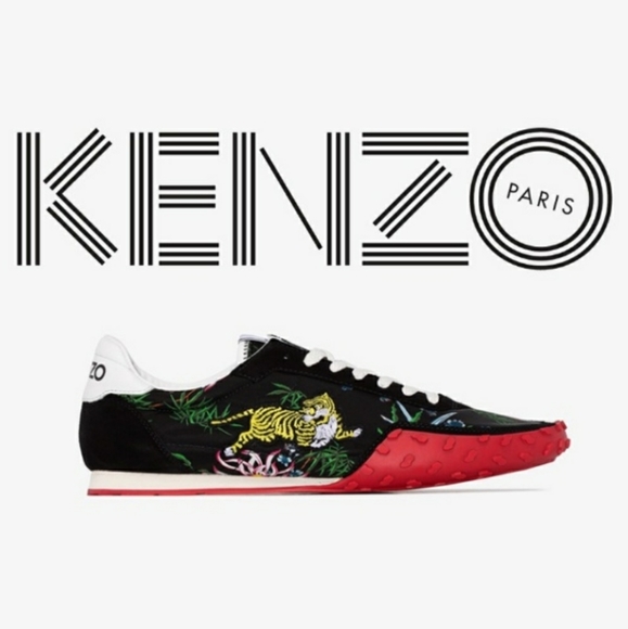 Kenzo low top tiger sneaker NWOT